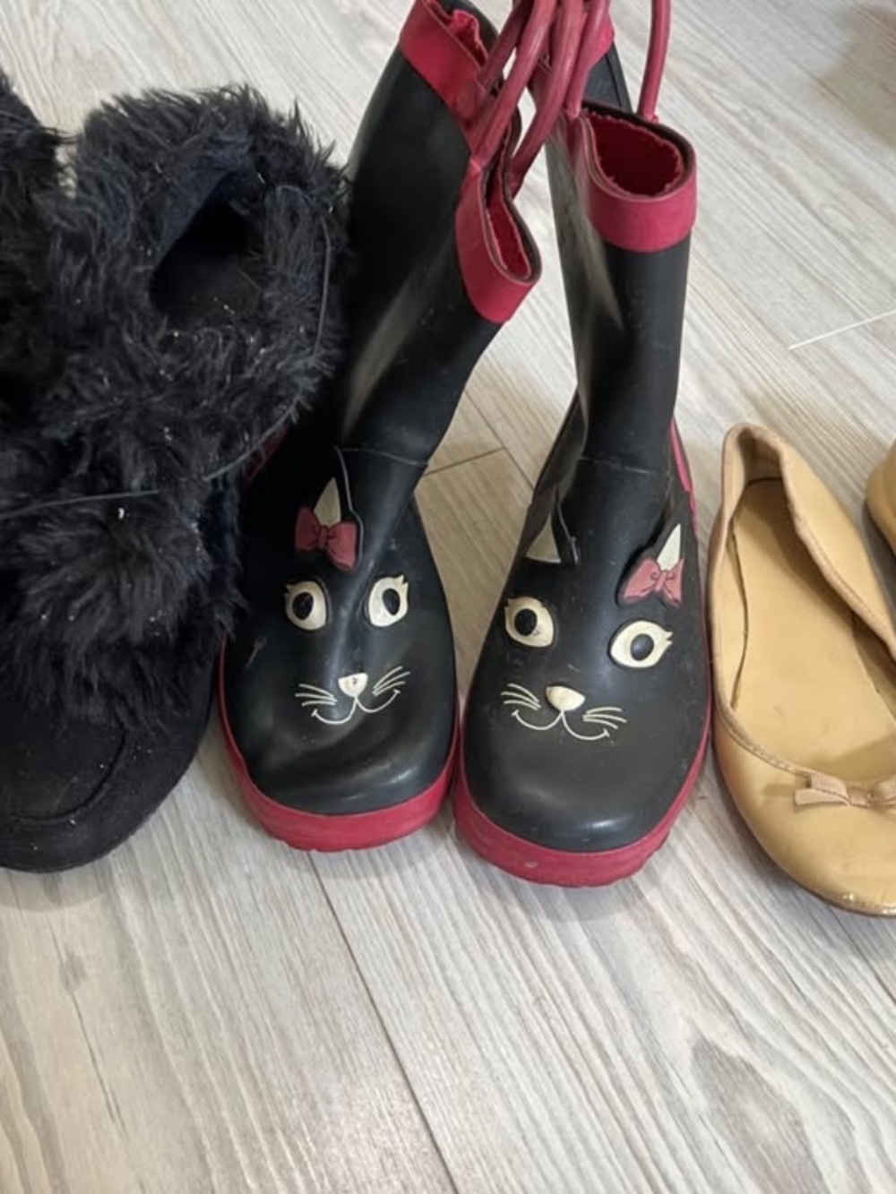 LOT OF GYMBOREE SIZE 1 BOOTS & SHOES 3 PAIR BUNDLE LOT6539